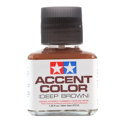 Tamiya 87210 - TAMIYA DEEP BROWN ACCENT COLOUR