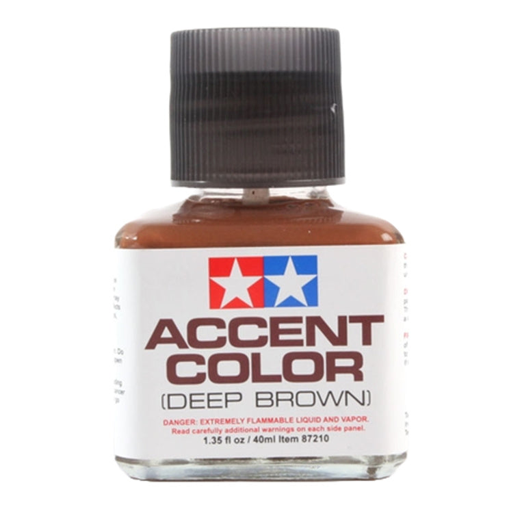 Tamiya 87210 - TAMIYA DEEP BROWN ACCENT COLOUR