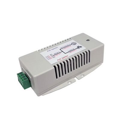 Tycon Systems POE-INJSPLT-G - Tycon Power Systems POE-INJ/SPLT-G Gigabit PoE Inserter/Splitter 12-65VDC 140W Out