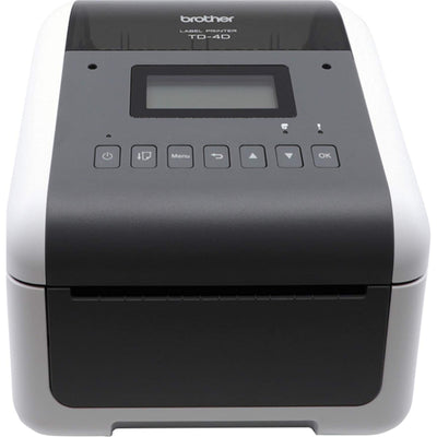 Brother TD4550DNWB Desktop Direct Thermal Printer Monochrome - Label Print - Ethernet - USB - Serial - Bluetooth - to print NZ Post, Courier Post Or Pace Labels