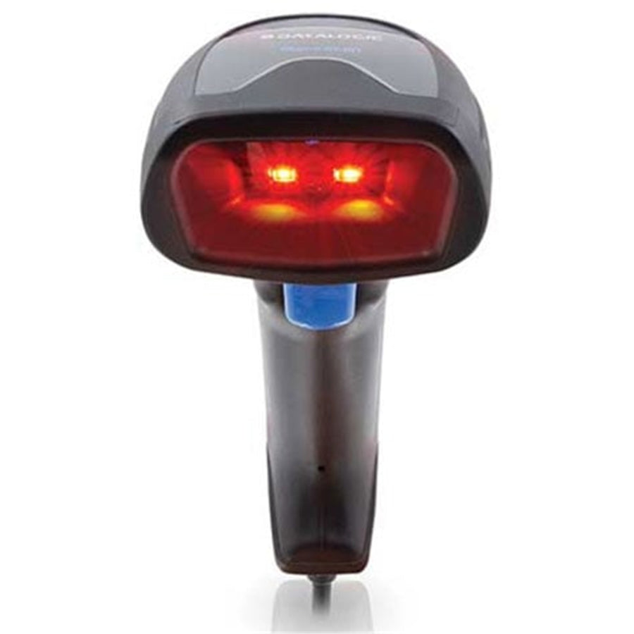 Datalogic QW2520-BKK1S black Barcode Scanner QuickScan QW2520, 2D VGA Imager, General Purpose, Handheld, USB Interface, Black. Kit inc. QW2520-BK Scanner, USB Cable 90A052258, and Stand STD-QW25-BK)