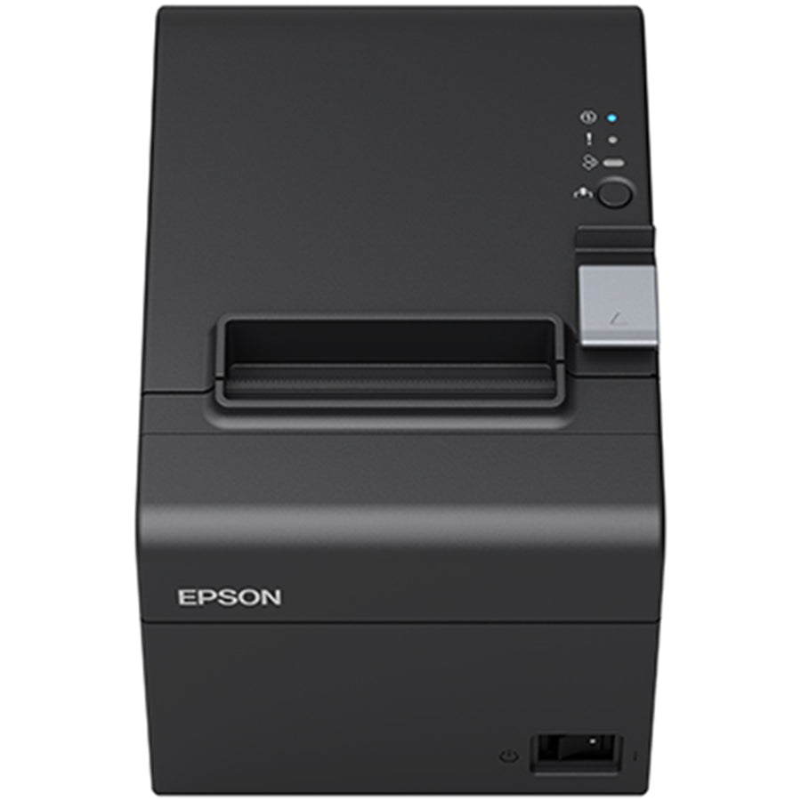 Epson C31CL47811 TM-T82IV Thermal Receipt Printer with Built-in USB, Serial DB25F, Black - Includes AC Adapter, AC Cable & USB Cable
