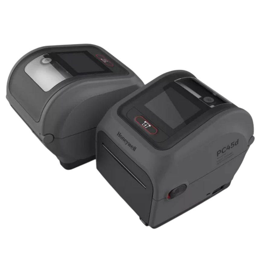 Intermec PC45, Desktop Printer, Direct Thermal, 203 DPI, 4-inch label width, Ethernet, USB, Full Touchscreen, No Power Cord (purchase separately)