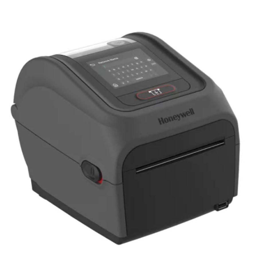 Intermec PC45, Desktop Printer, Direct Thermal, 203 DPI, 4-inch label width, Ethernet/USB/Bluetooth/WLAN (ROW)/NFC, Full Touchscreen, No Power Cord (purchase separately)