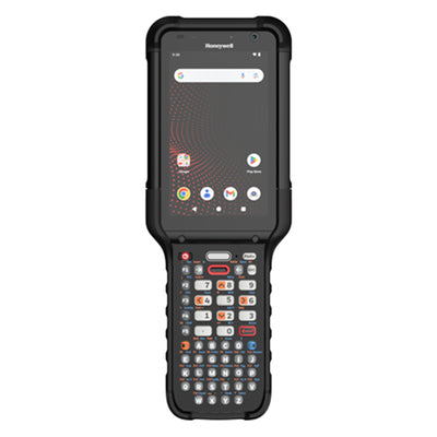 Intermec CK67: WIFI6E, No Sim, 4.3´ Screen, 51-Key Alphanumeric, 8GB/128GB, FlexRangeXLR Engine-Red Laser, Front & Rear Camera, Standard Battery, GMS, IP65/68, Standard Environment & Battery, No Gov Cert., Launcher/Browser/BasicTE, Global