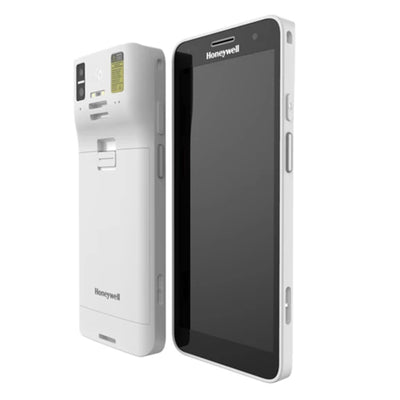 Honeywell CT37-X0N-57S10WG CT37: WIFI6E, No Sim, 6 Screen, Full Touchscreen, 8GB/128GB, Standard Range Engine-Red Laser, Front & Rear Camera, Standard Battery, GMS, IP65/68, Retail & Battery - Whit