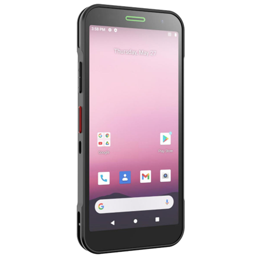 Intermec CT32: 5G&WIFI6E, Nano & ESim, 6´ Screen, Full Touchscreen, 8GB/128GB, Standard Range Engine-Red Laser, Front & Rear Camera, NFC, GMS, IP65/68, Standard Environment & Standard Battery (4500mAh), Launcher/Browser/BasicTE, Global