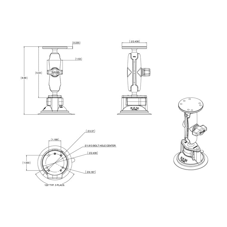 Intermec RAM-B-166-202U