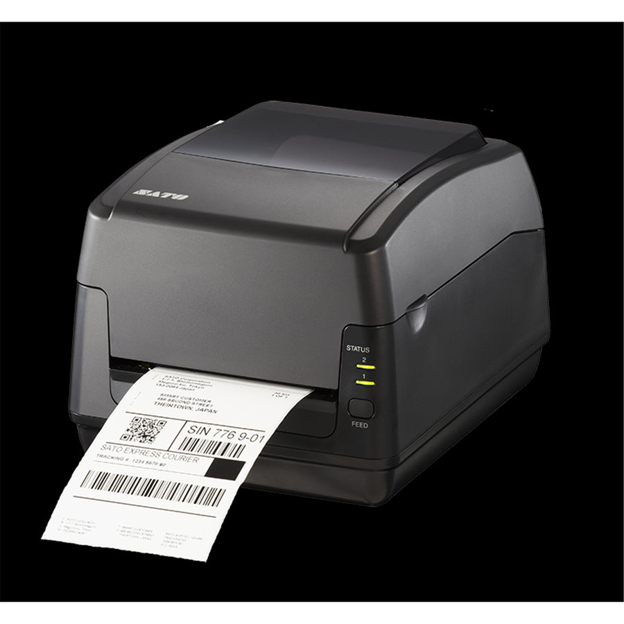 SATO WS4 WS412DT 4-inch Desktop Label Printer 305dpi Direct Thermal USB + LAN Ethernet
