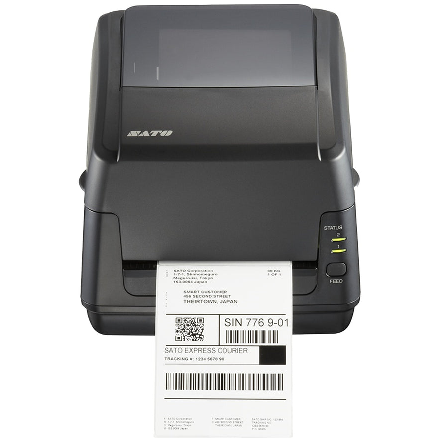 SATO WS412TT Printer 300dpi USB + LAN 4 INCH DESKTOP PRINTER works w/Aramex,CourierPost,GoSweetSpot, Mainfreight, NZ Post, PBT, Post Haste, Toll