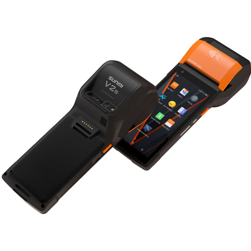 P06064080 - Sunmi V2s Handheld 5.5" HD 1GB 8GB w/ 58mm Multi-Print
