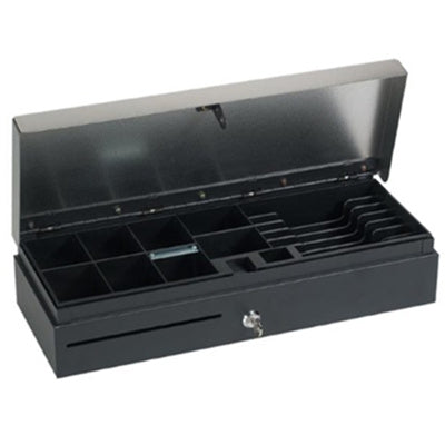 BUMIL SAFE METAL CO. LTD CDDIECFLIP - VPOS CASH DRAWER FLIPTOP 6 NOTE 8 COIN 24V BLK