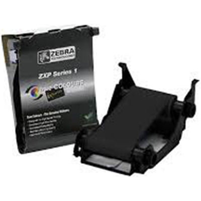 ZEBRA RIBBON ZXP1 MONO BLACK 1000 IMAGES
