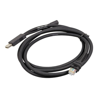 Zebra CBA-U42-S07PAR SHIELDED USB: SERIES A CONNECTOR, 7 ft. (2.8M), STRAIGHT (SUPPORTS 12V POWER SUPPLY)