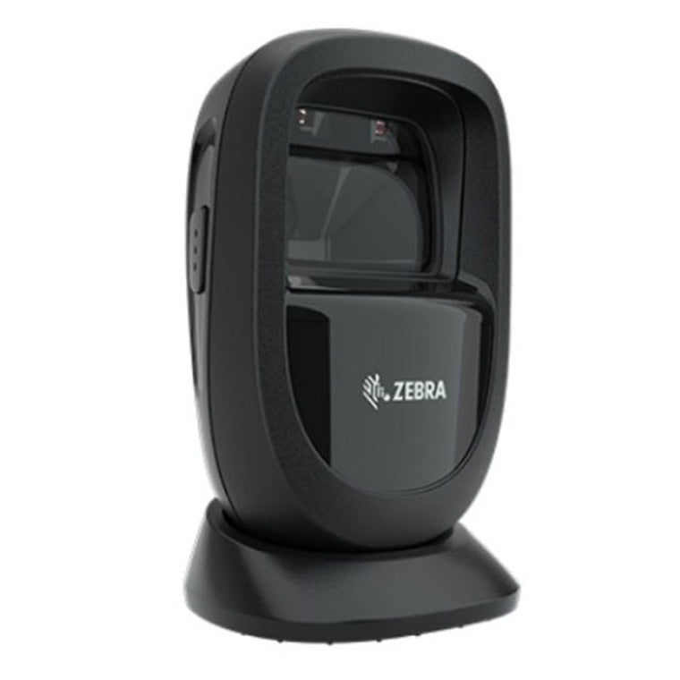Zebra DS9308-SR4U2100AZW DS9308, 1D/2D Imager, General Purpose, USB, Presentation, IP52, Standard Range Red Illumination/Amber LED Aimer. Kit includes: DS9308-SR00004ZZWW Scanner, CBA-U21-S07ZBR Shielded USB Cable, Black