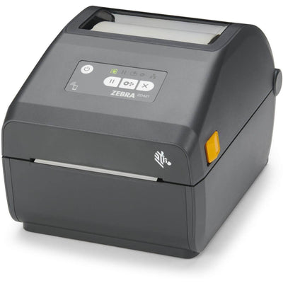 Zebra ZD421 ZD4A042-D0PM00EZ Direct Thermal Desktop Printer, 203DPI, USB, USB Host, Modular Connectivity Slot, BTLE5, APAC Cord Bundle Swiss Font, EZPL