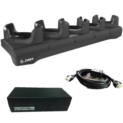 Zebra CRD-NGTC7-5SC5D TC73/TC78 5-SLOT CHARGE ONLY CRADLE CHARGES 5 DEVICES. WITH SHIM AND POWER SUPPLY. COUNTRY SPECIFIC AC LINE CORD SOLD SEPERATELY