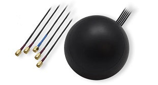 PR1KCL28 - Teltonika Combo Quad Mobile/GNSS Roof Antenna with SMA Connectors