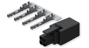 PR4MK04K - Teltonika 4-PIN plug with contact terminals