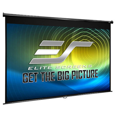 Elite M120XWH2 Manual Pull-Down Screen, 120 inches