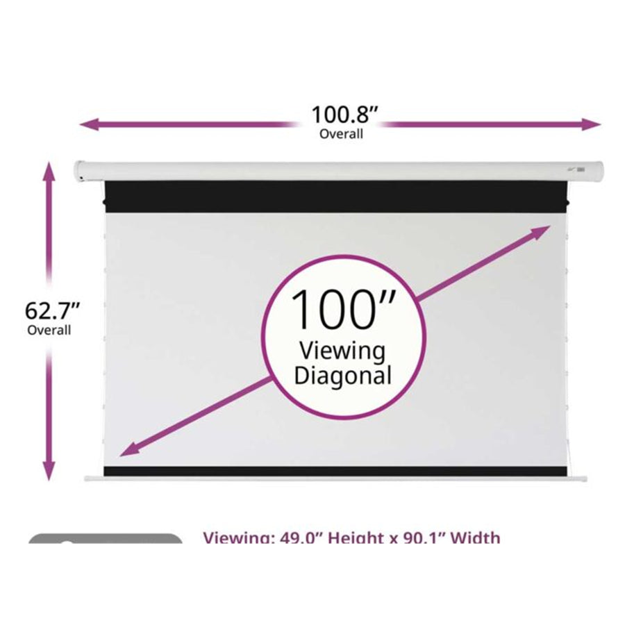 Elite Screens VMAXT100XWH3 - VMAX Tab Tension 3 100 Inches 16:9