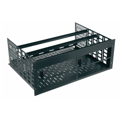 Middle Atlantic RSHA-SONOS-AMP 4 RU Anodized Custom Shelf For (4) Sonos Amps, 14 Inches Deep