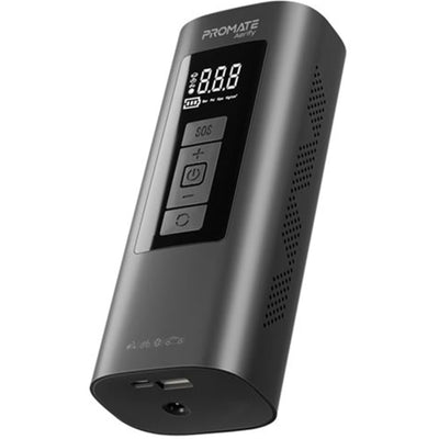 Promate 150PSI Portable Air Compressor with 6,000mAh Power Bank LED Flashlight / Safety Hammer / SOS Signal / Bulit-in TPMS