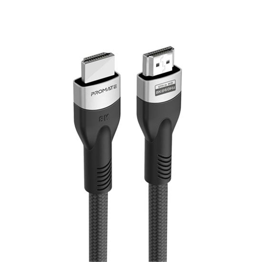 Promate PRIMELINK8K-500 - 5M HDMI 2.1 Ultra HD Super Slim Audio Video Cable. Supports up to 8K@60Hz