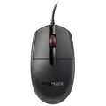 Promate   3-Button Wired Optical Mouse - Black — image 1