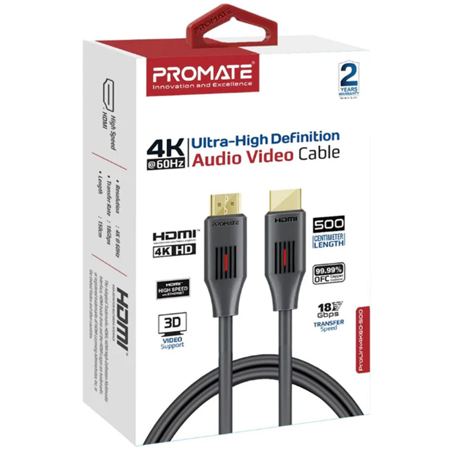 Promate PROLINK4K60-5M