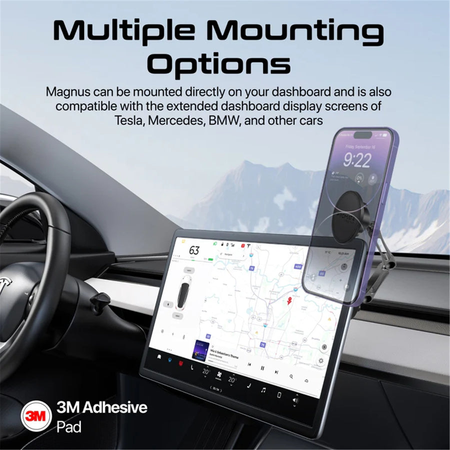 Promate Magnus  SecureGrip 360 Cradleless Magnetic Smartphone Holder