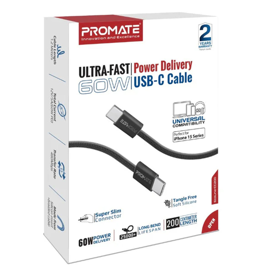 Promate ECOLINE-CC200-BK