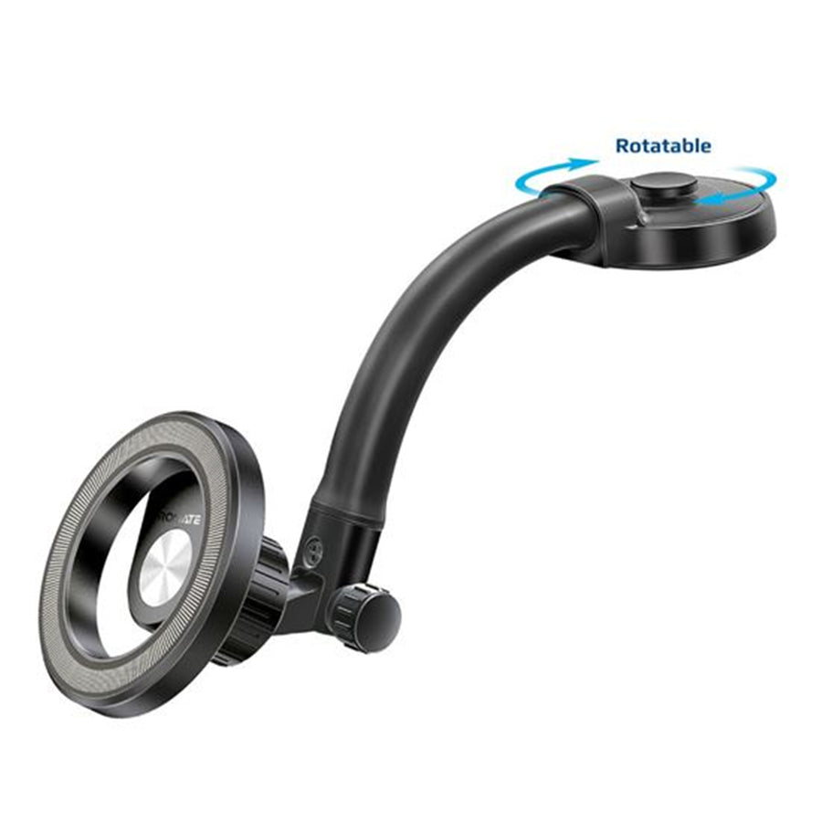 Promate MAGHOOP-GN - MagGrip 360 Cradleless Flexible Magnetic Ring phone Holder. Designed for Dashboard