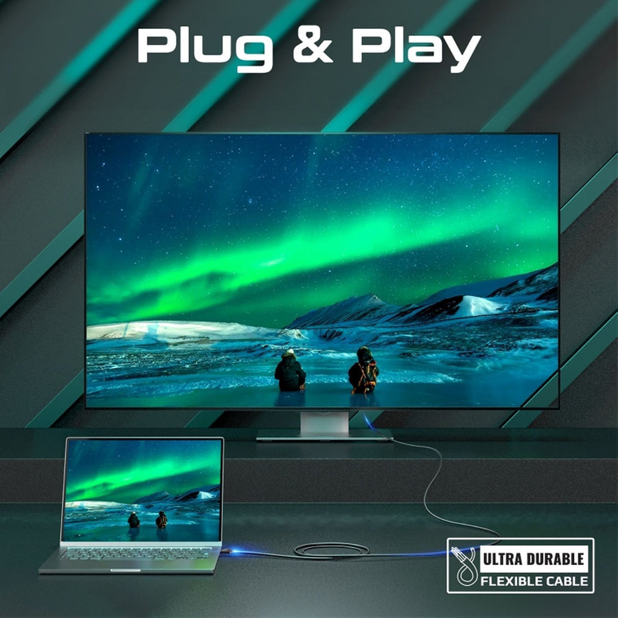 Promate PROLINK4K60-15M - 15m Ultra-High Definition (UHD) 2.0 HDMI Cable. Supports 4K@60Hz (4096x2160).