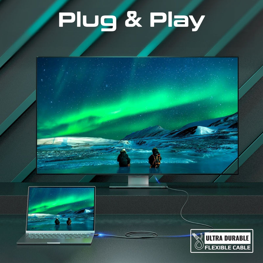 Promate PROLINK4K60-20M - 20m Ultra-High Definition (UHD) 2.0 HDMI Cable. Supports 4K@60Hz (4096x2160).