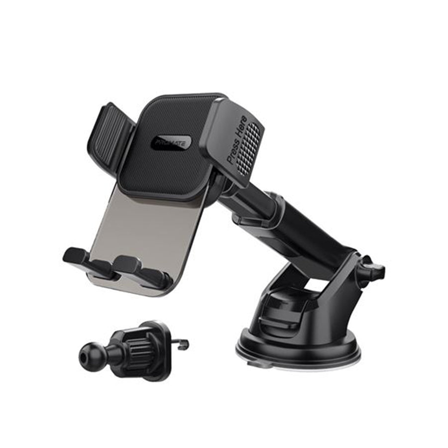 Promate TransHold-EXT   Secure Smartphone Holder with Multiple Mounting Options