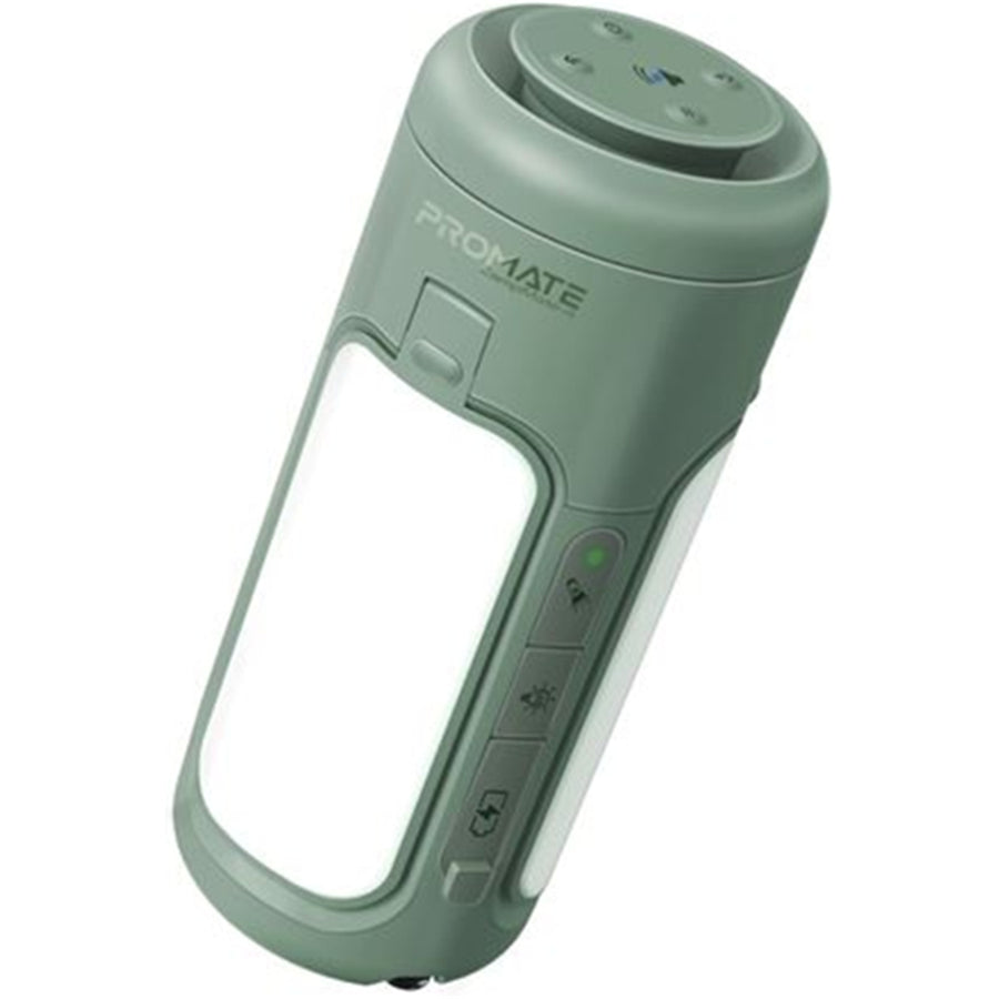 Promate CAMPMATE-4 - 4-in-1 Portable Camping Kit LED Light 6000mAh Power Bank LED Torch & 5W Speaker