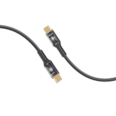 Promate LUCIDLINE-CC200B 100W PD - 480Mbps USB-C Kabel - 2m - Schwarz