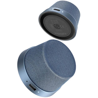 Promate   3W Mini Bluetooth Speaker with Magsafe Compatible Base - Blue