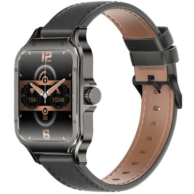 Promate XWATCH-RM-BLK - IP68 Smartwatch w/ 1.78'' Curved Display & BT Calling Fitness Tracker Pedometer