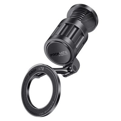 Promate SnagMount 360° drehbare, magnetische Smartphone-Halterung zum Anklemmen