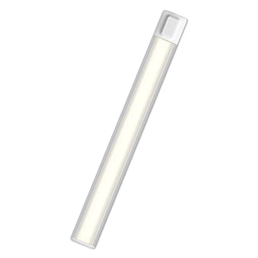 LUMIA-40 - PROMATE 40cm Rechargeable Light Strip with Motion Sensor. 2000mAh Battery, Up to 3 Hours Always On, Built-in Hanging Hole, 20 Seconds Auto-Off, Includes USB-C Charging Cable.