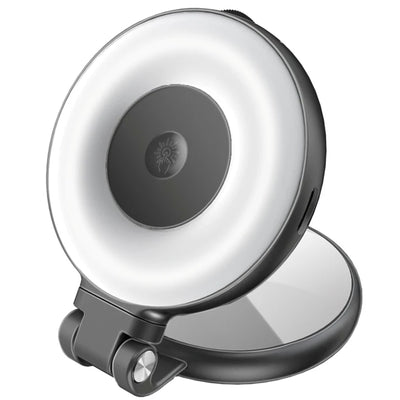 Promate MAGHALO – Ultraschlanker, wiederaufladbarer LED MagSafe Ringlicht. 3 LED-Modi, 180 Grad Winkel