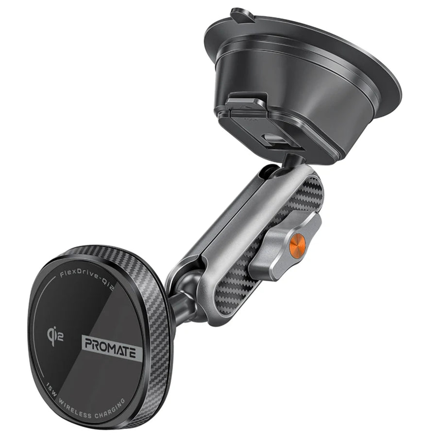 Promate FLEXDRIVE-QI2 - FlexiGrip 15W MagSafe Qi2 Wireless Charger w/ Flexible