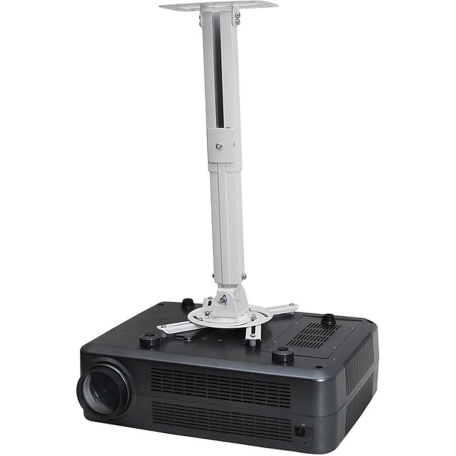Loctek PMB305 Projector Wall & Ceiling Mount - Swivel 360 Degrees - Max Load 8 kg - Length 33-48.5cm Tilt & Rotate +/-15 Degrees - 5 Years Warranty