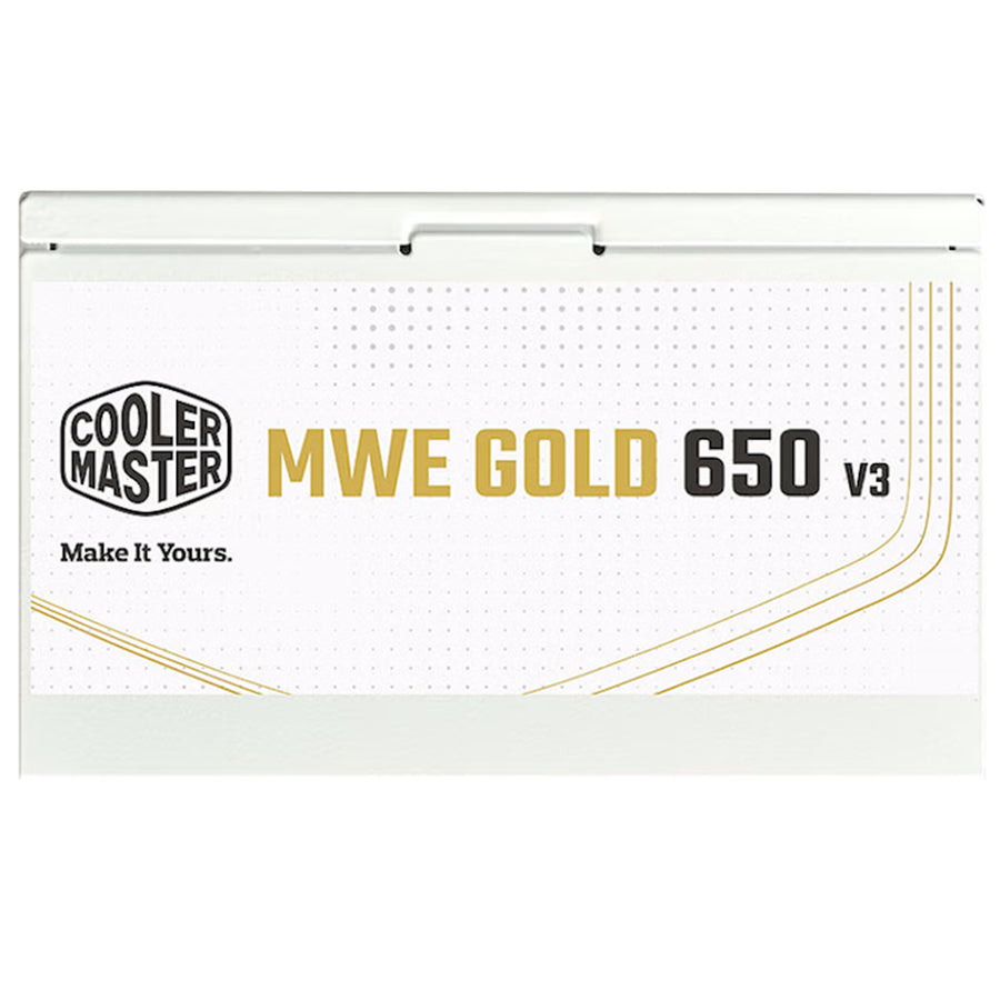 Cooler Master MWE Gold V3 NM FR 650W - White Power Supply