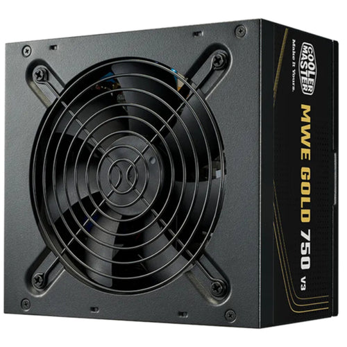 Cooler Master MWE Gold V3 NM FR 750W - Black Power Supply