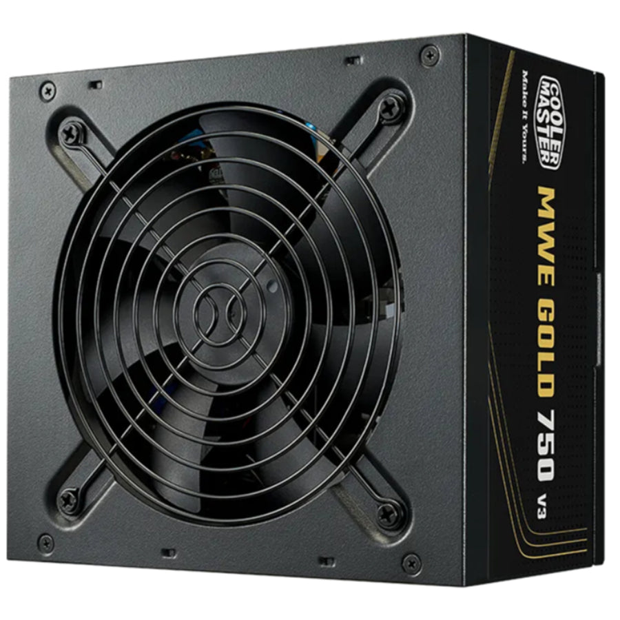 Cooler Master MWE Gold V3 NM FR 750W - Black Power Supply