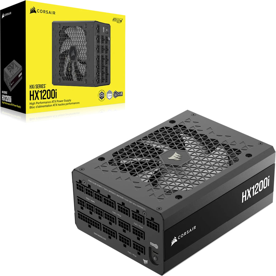 Corsair HXi Series HX1200i 1200W Platinum ATX 3.1 Power Supply