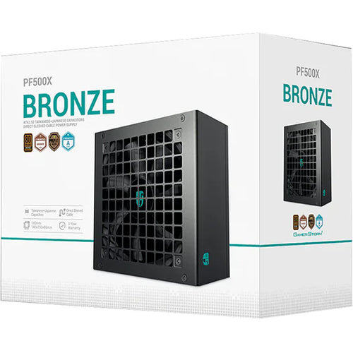 DEEPCOOL Gamer Storm PF500x 500W 80PLUS 230V Bronze Power Supply